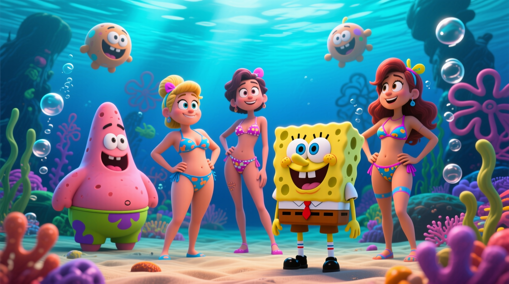 Unlock endless SpongeBob AI art possibilities with PixelDojo