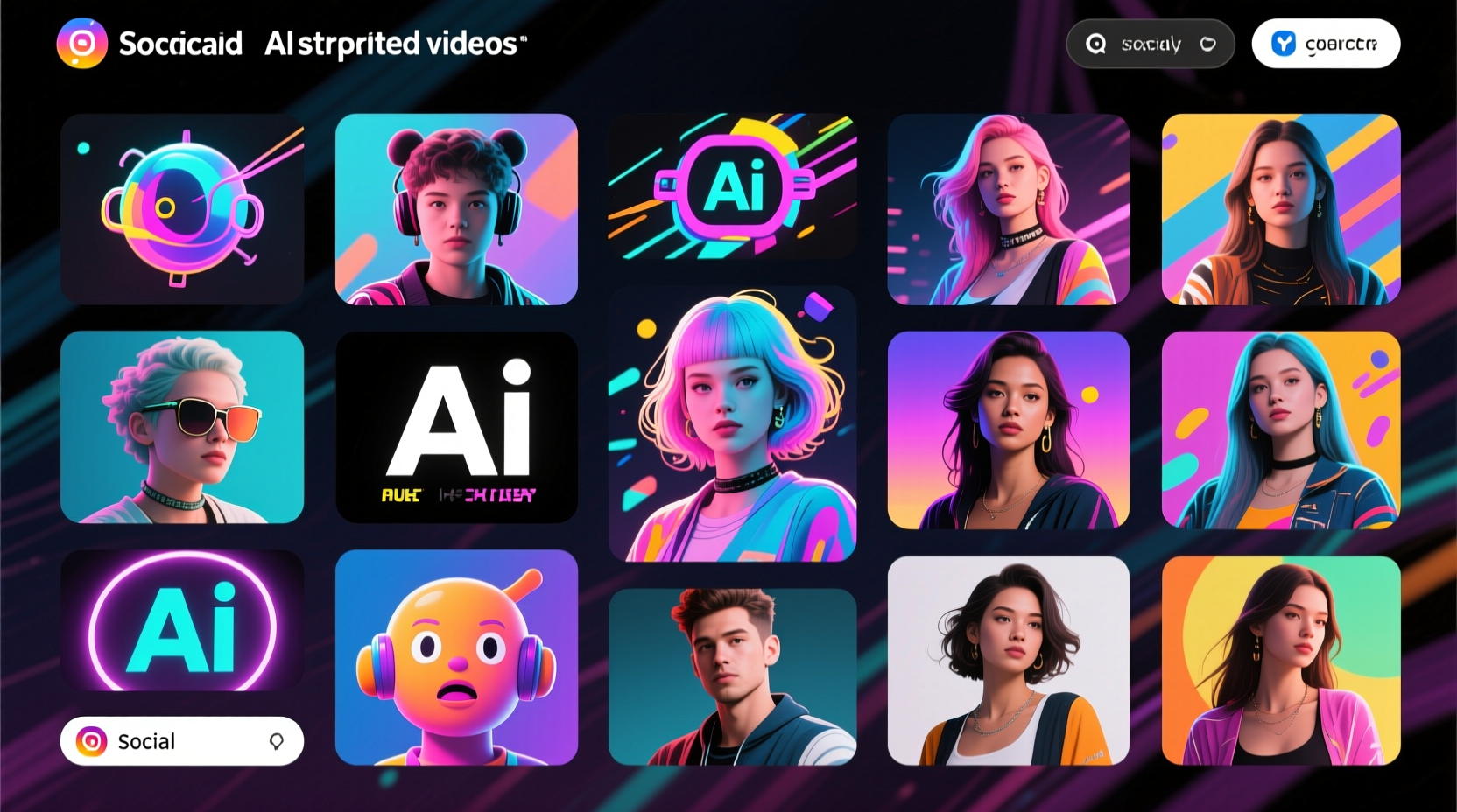 Rapid content generation without restrictions