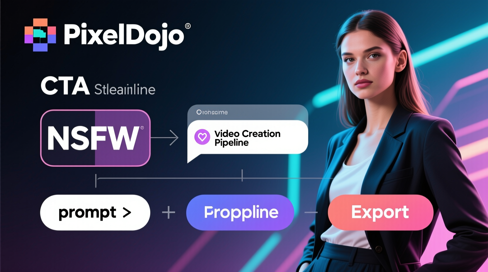 Customizable NSFW generation workflows