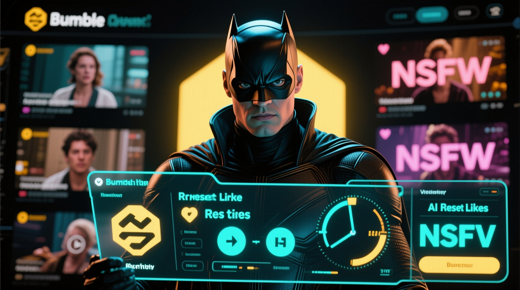 Master Bumble likes reset timing while enhancing profiles with PixelDojo