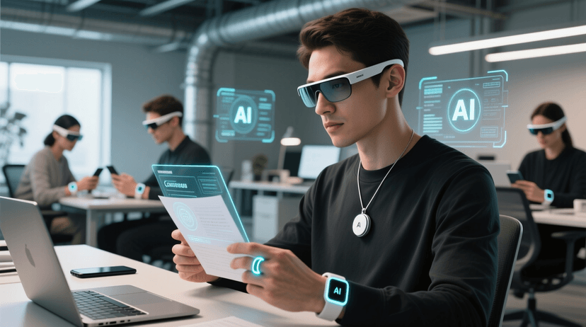 Why the Next AI Platform Battle May Happen on Rings, Glasses, and Pendants