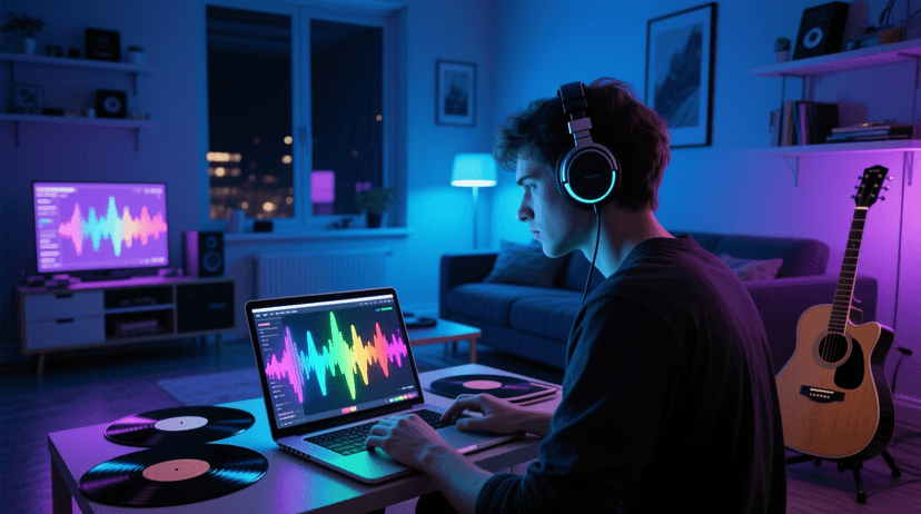 When AI Music Becomes a Mirror: What Self-Generated Listening Says About Creativity