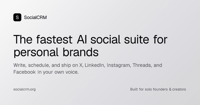 SocialCRM