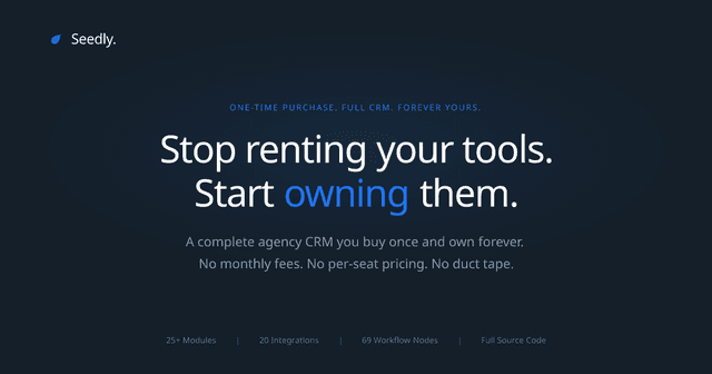 Seedly CRM
