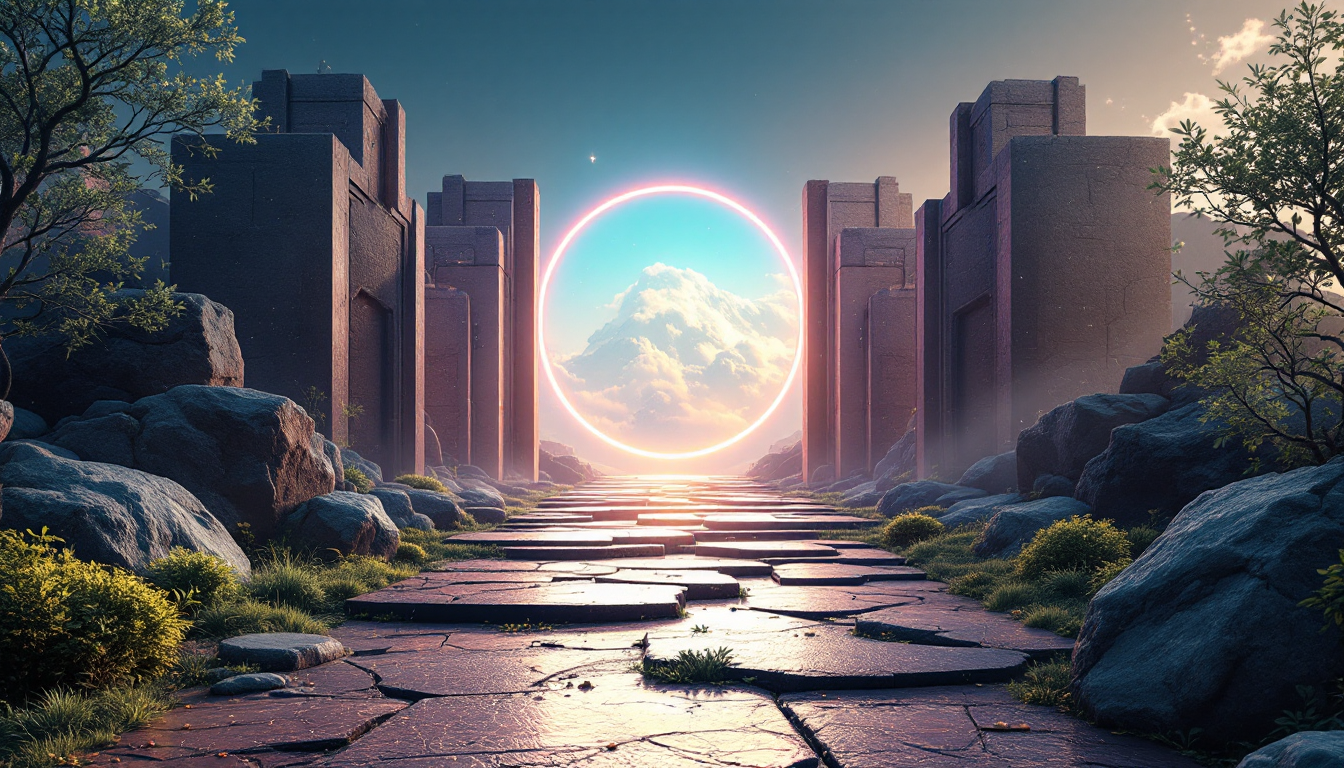 Abstract art from PixelDojo AI Image Generator