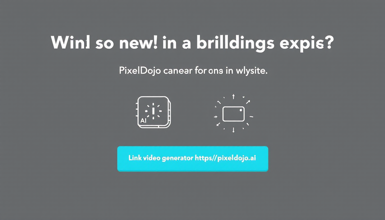 Dynamic AI image to video transition