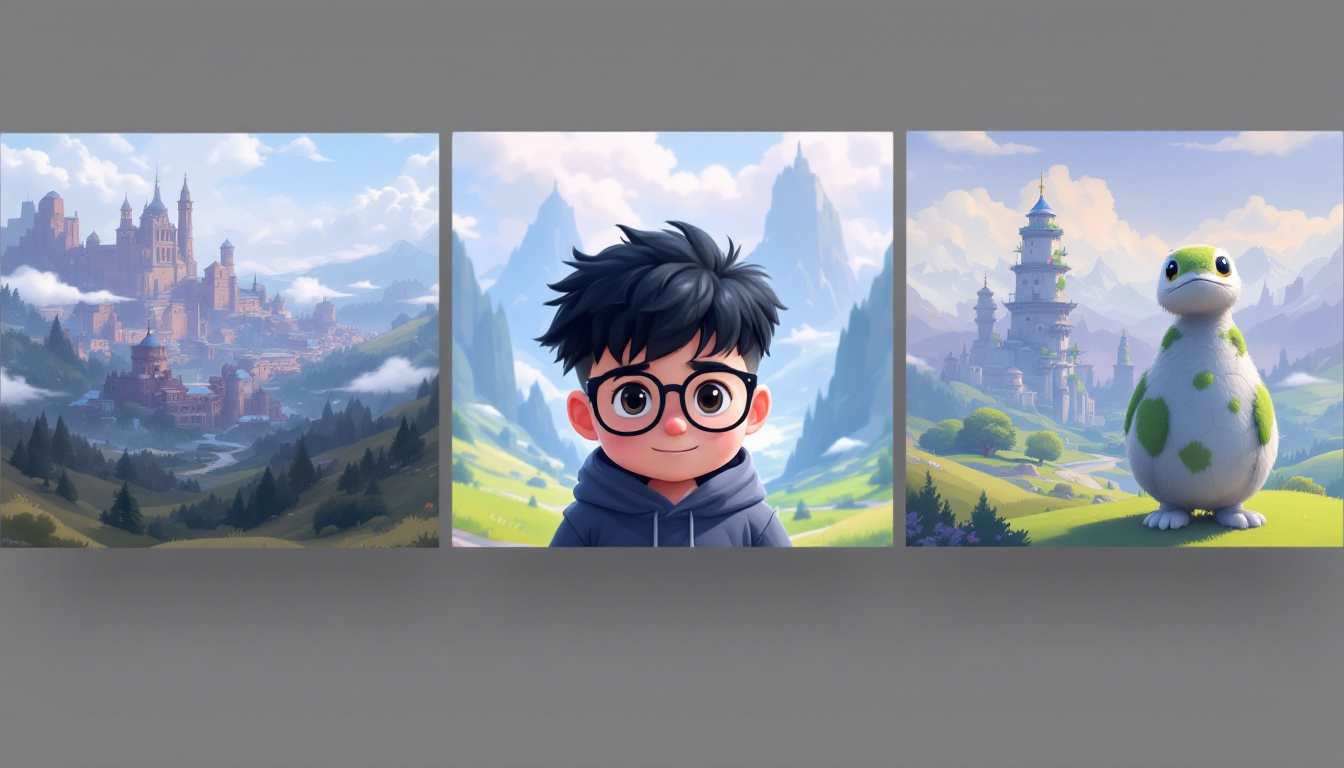 Realistic AI portrait