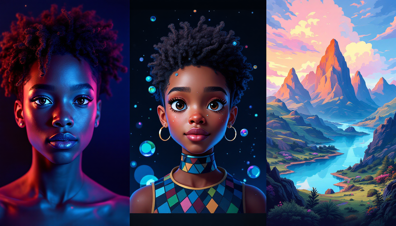 AI-generated realistic portrait