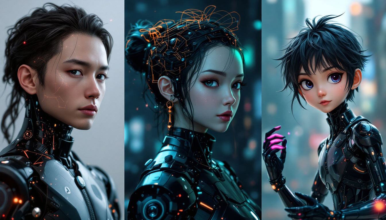 Realistic AI portrait