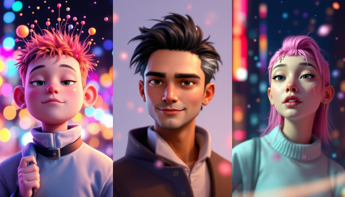 Cinematic AI video example