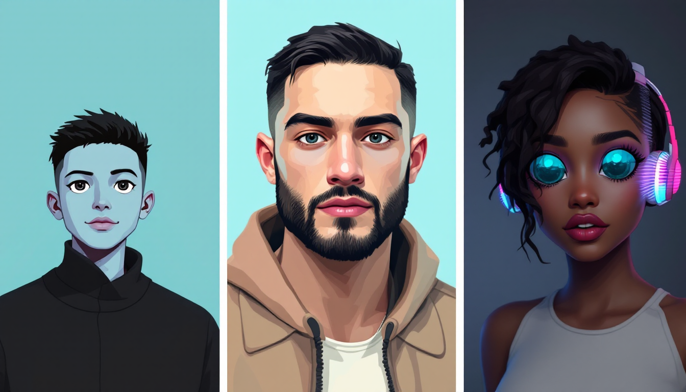 AI-generated portrait