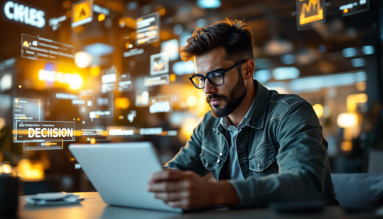 AI-generated dance video with effects