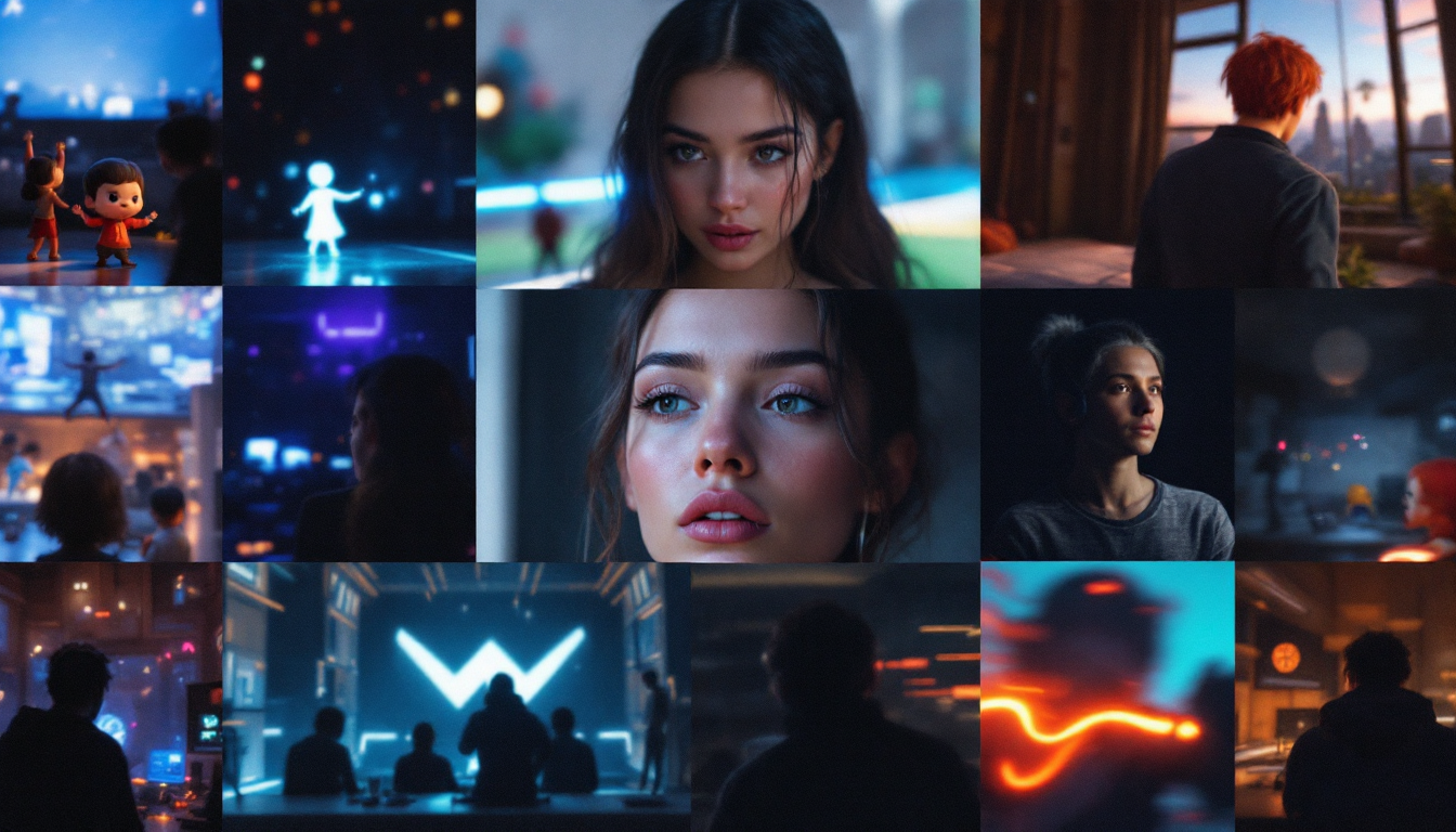 Realistic AI portrait