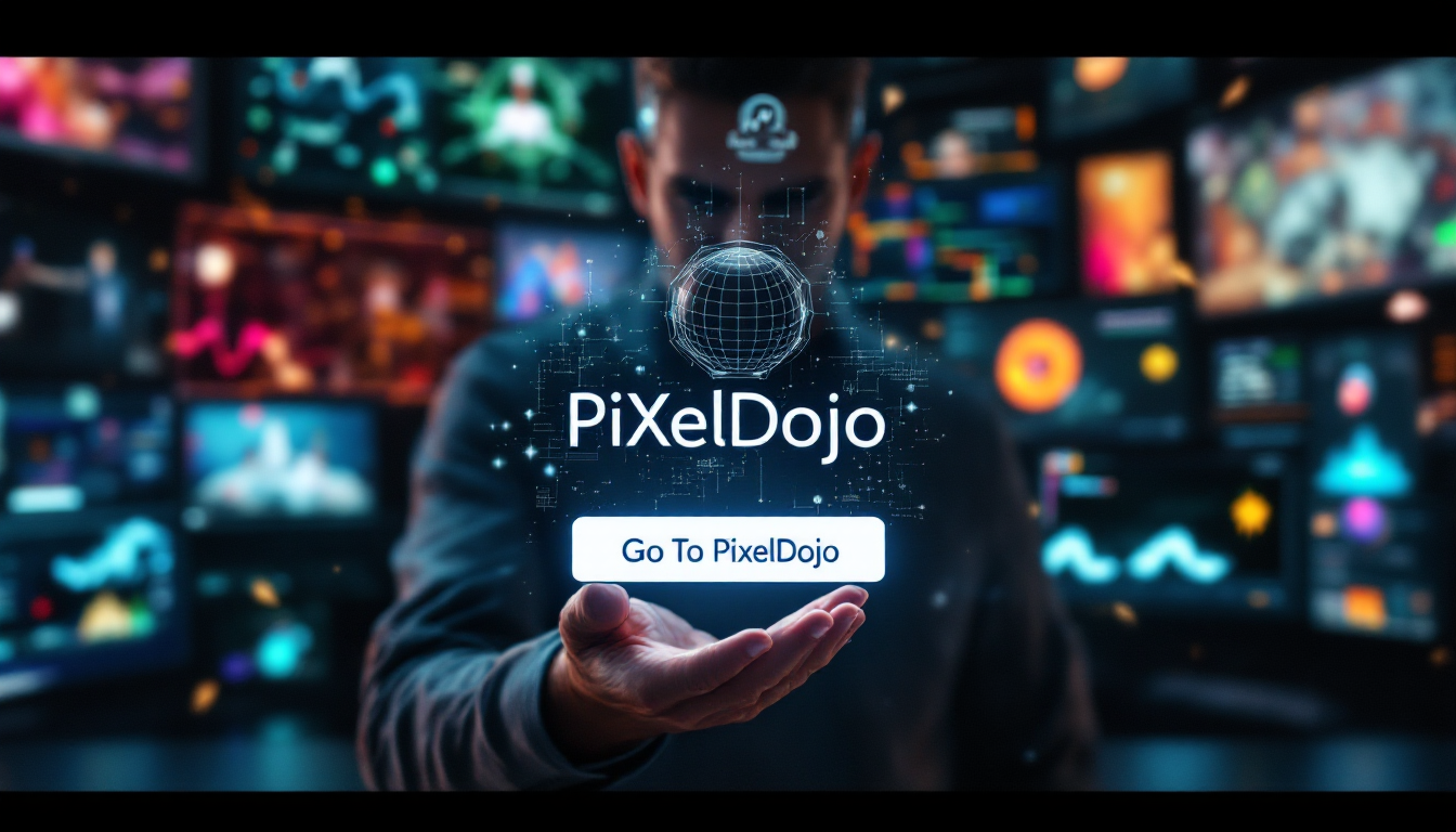 Cinematic AI video scene