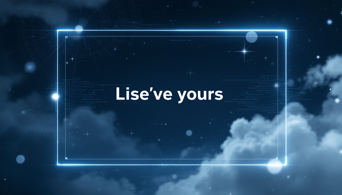 Cinematic AI video frame