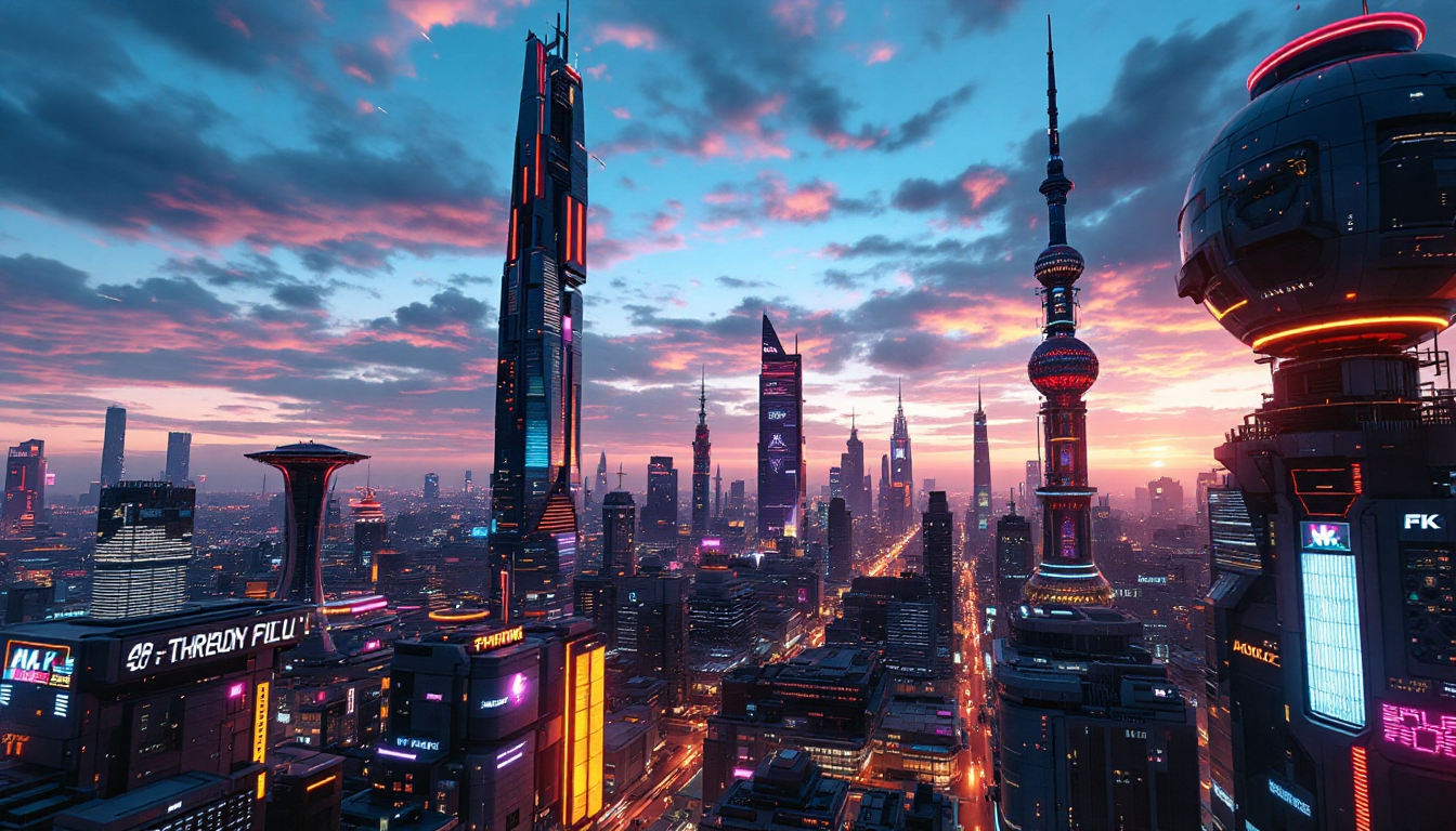 Cinematic AI video scene