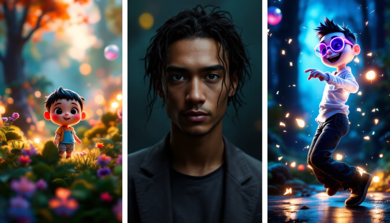 Realistic AI portrait