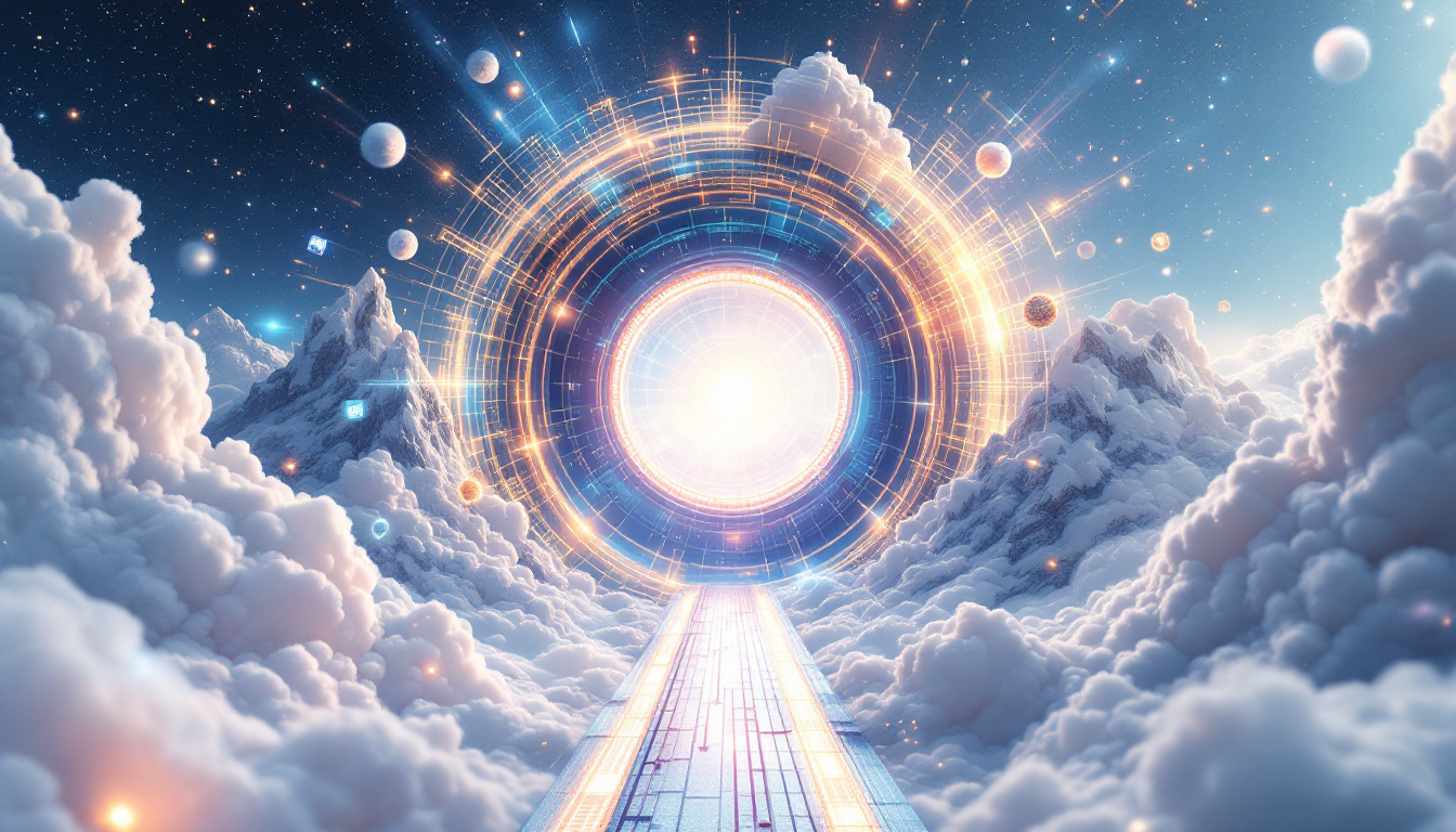 AI dance video scene