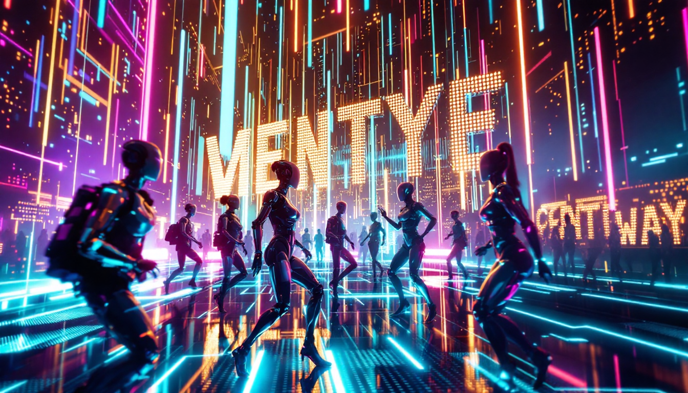 Text to video AI visualization