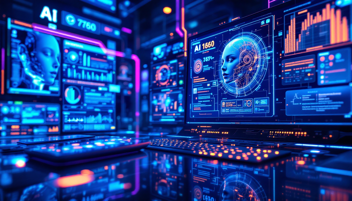 AI content creation visual