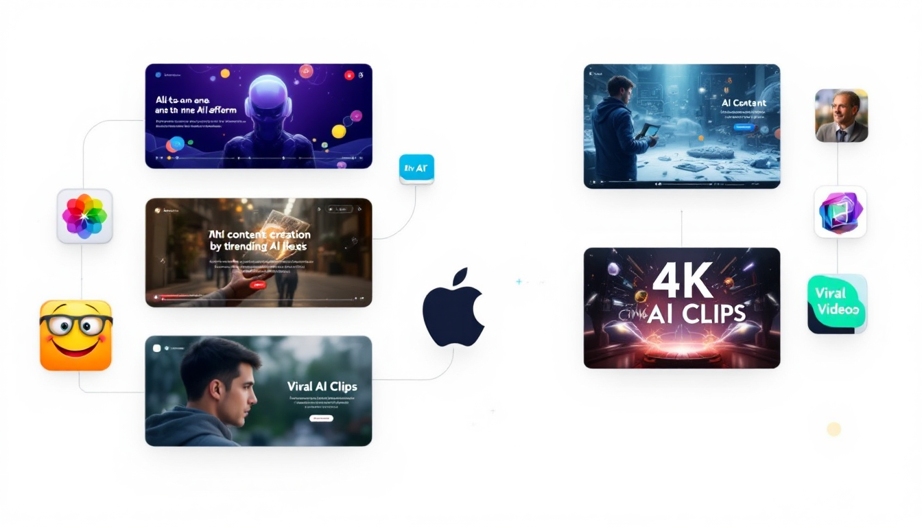 Cinematic AI video scene