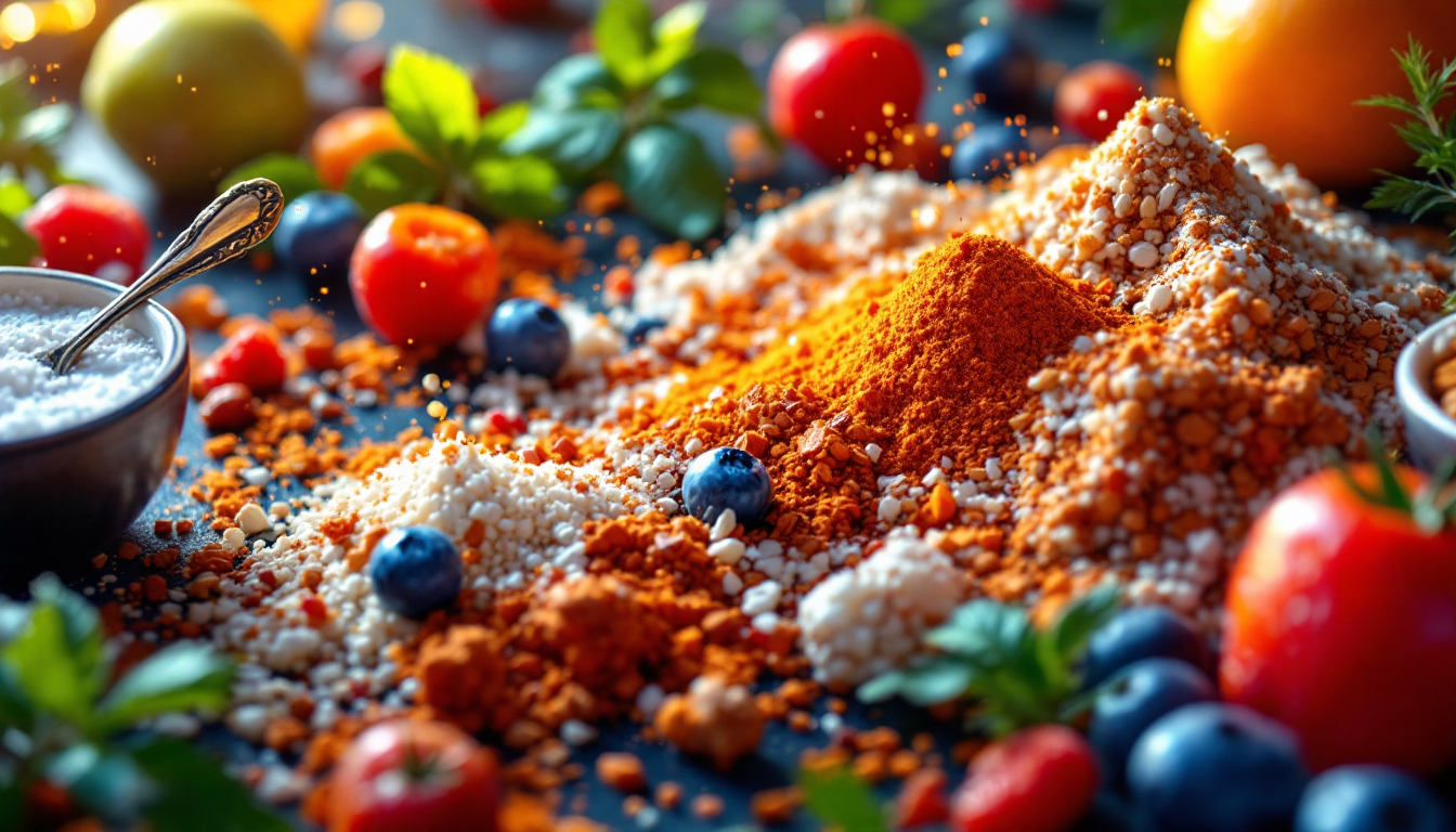 Ingredients transforming into video