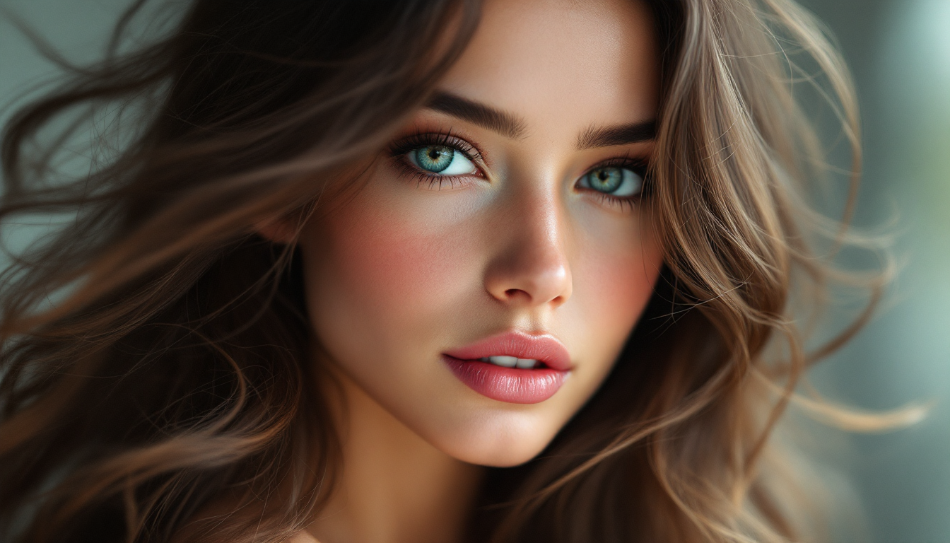 Hero visual of AI-generated portrait