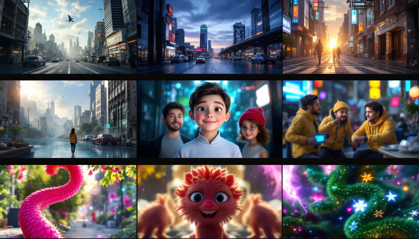 Cinematic AI video sample 1