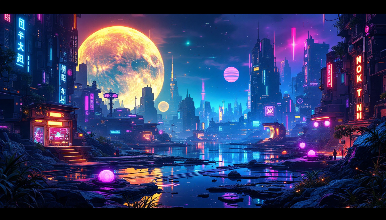 Hero visual of AI-generated art