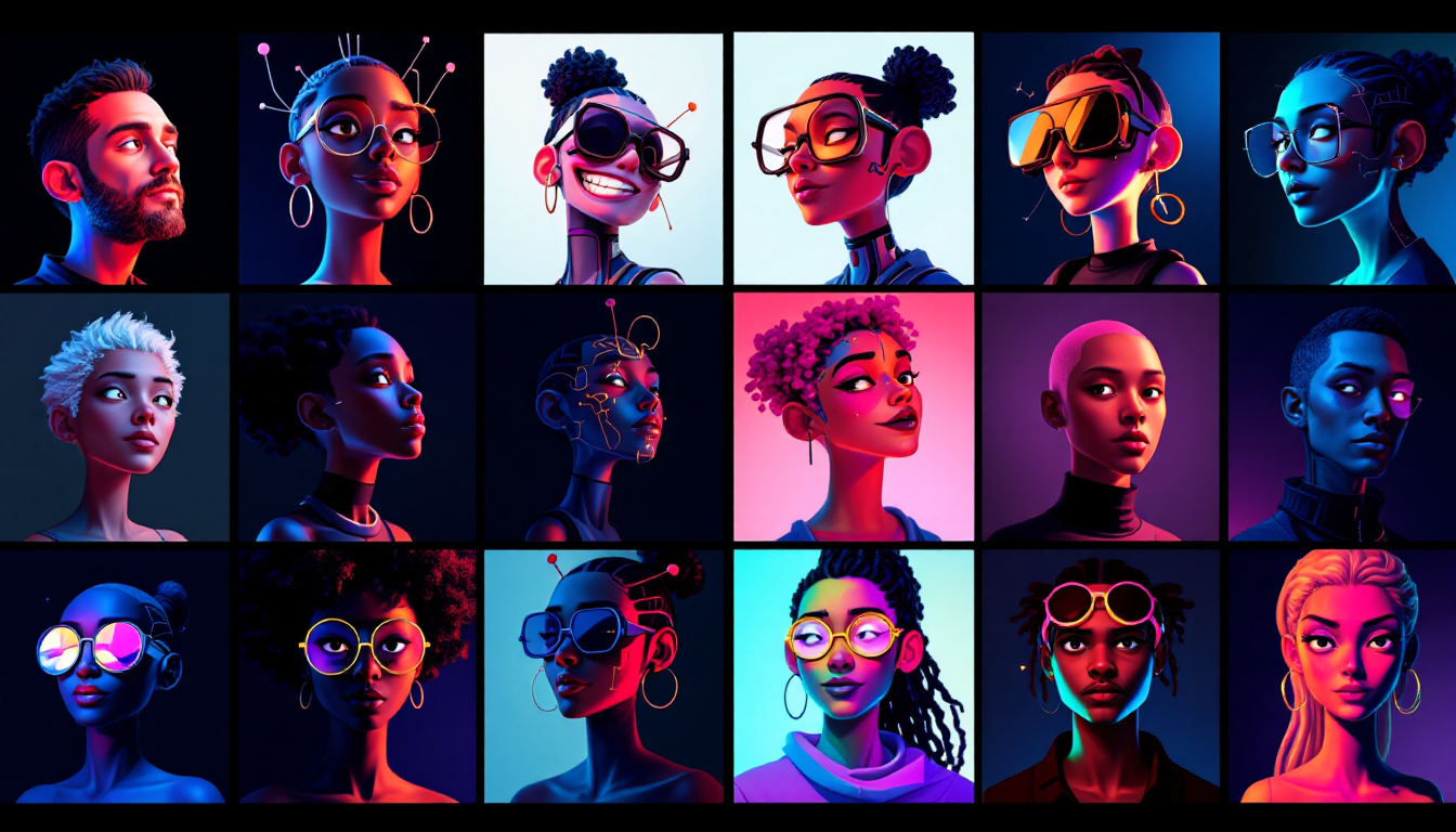 Realistic landscape AI art