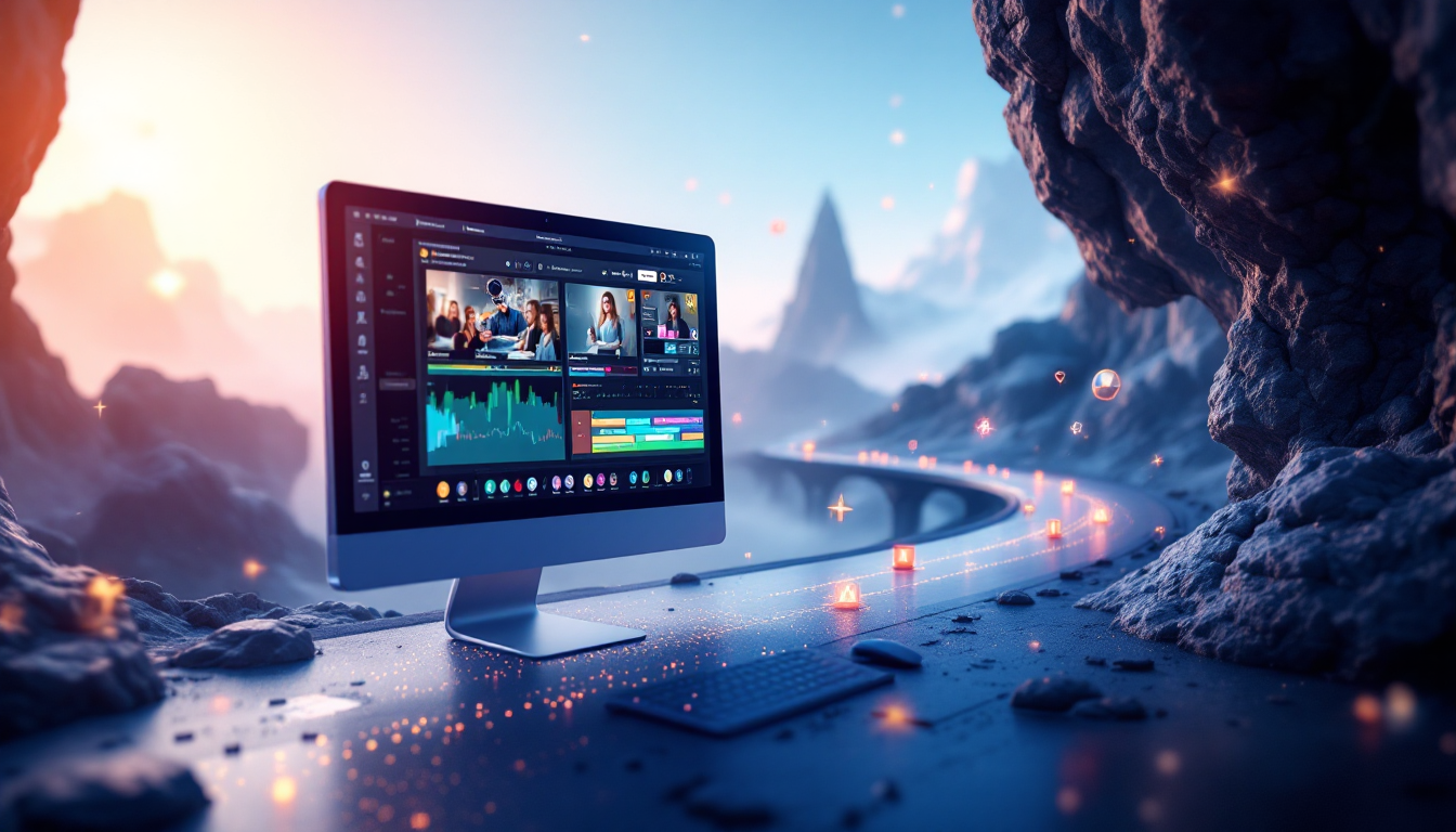 Text to video AI creation