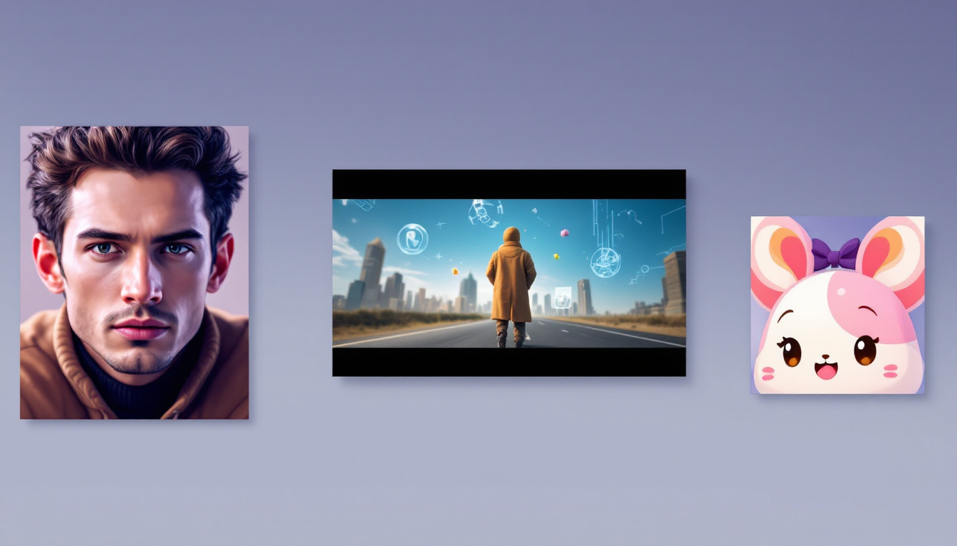 Realistic AI image example