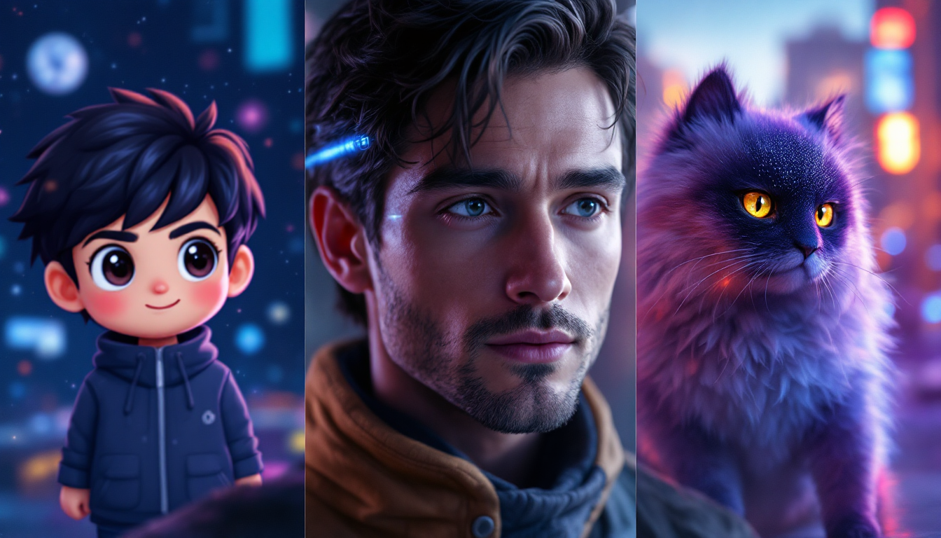 Realistic AI image example