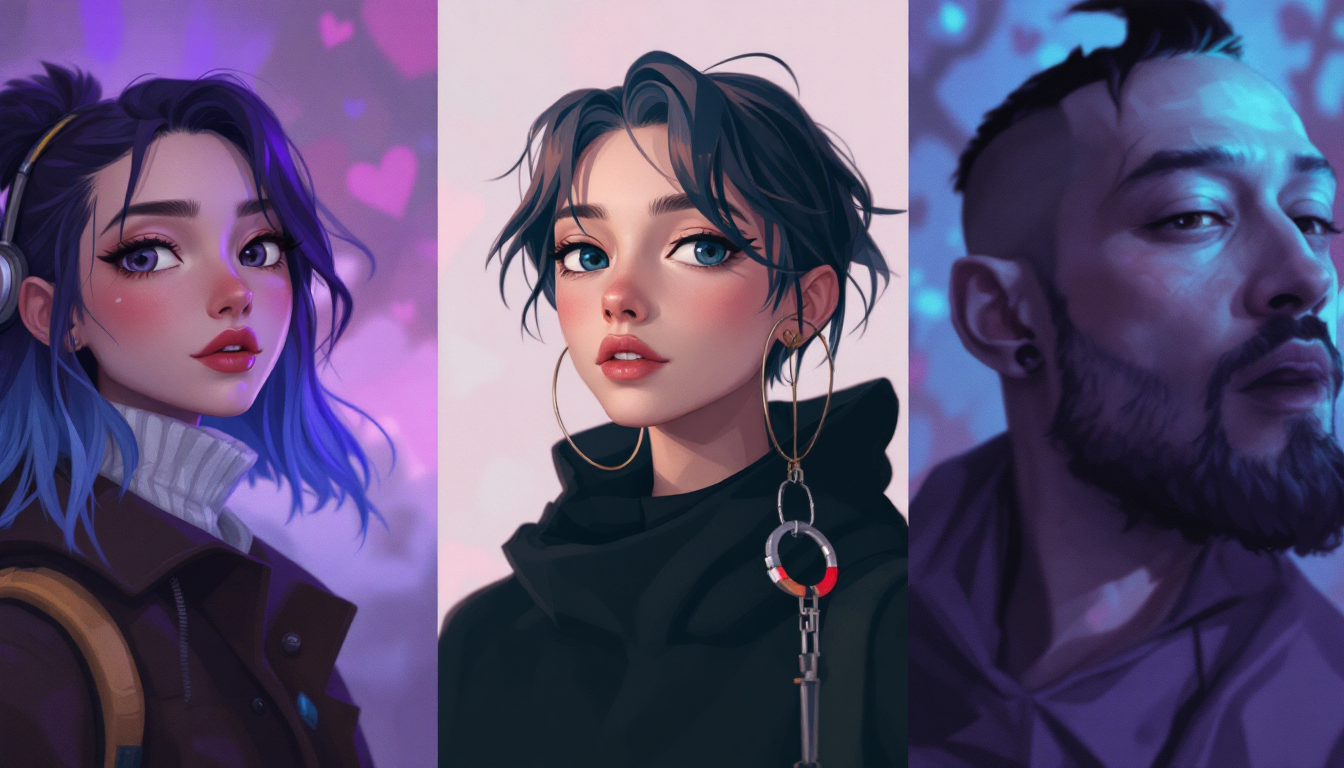 AI-generated portrait