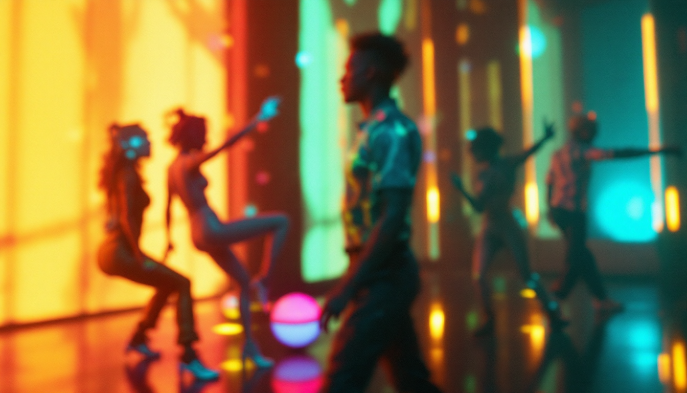 Cinematic AI video scene