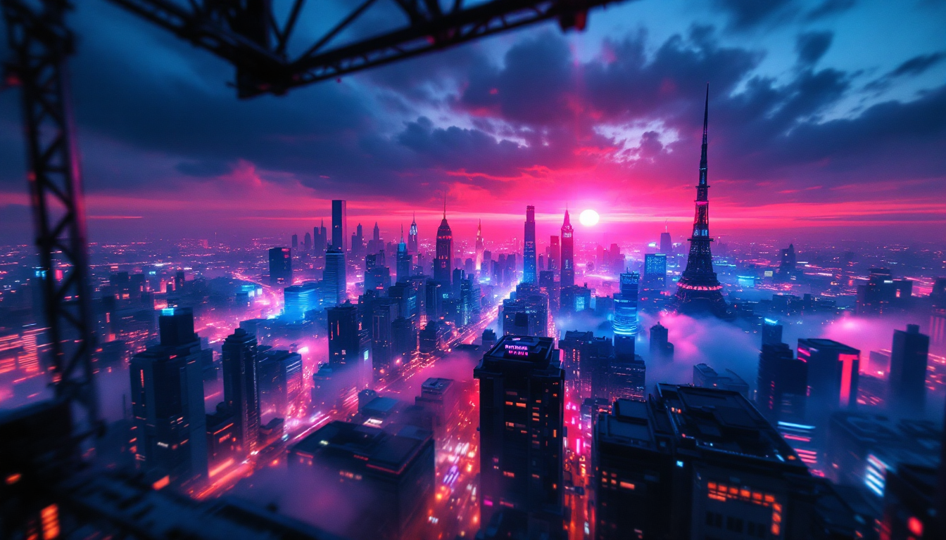 Hero visual of AI crane shot