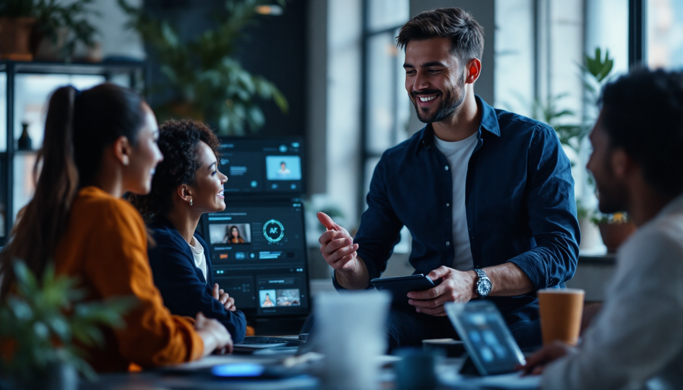 Animated character sequence