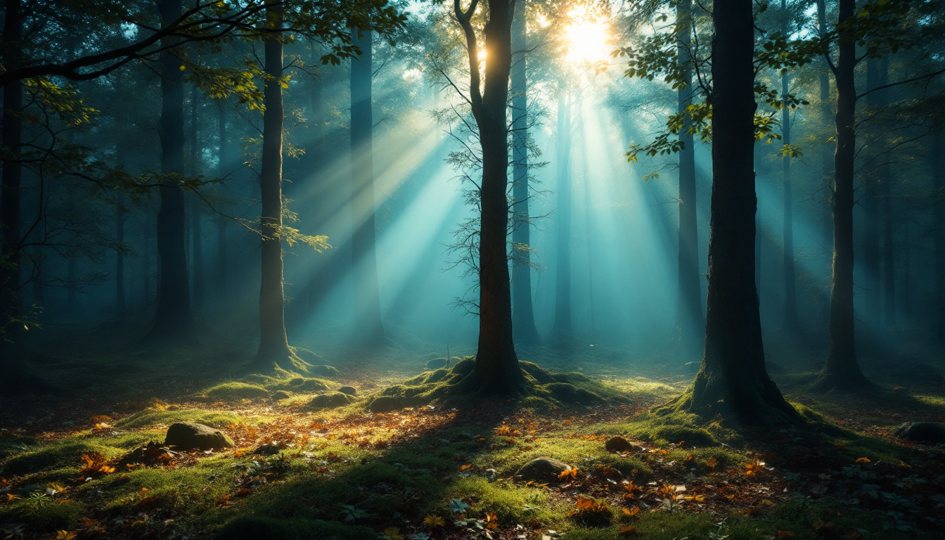 Cinematic night scene with AI lighting