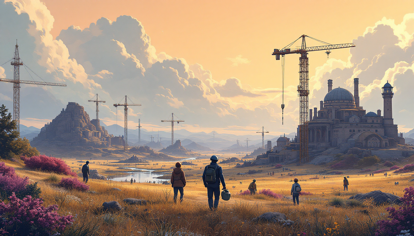 AI-generated cinematic zoom