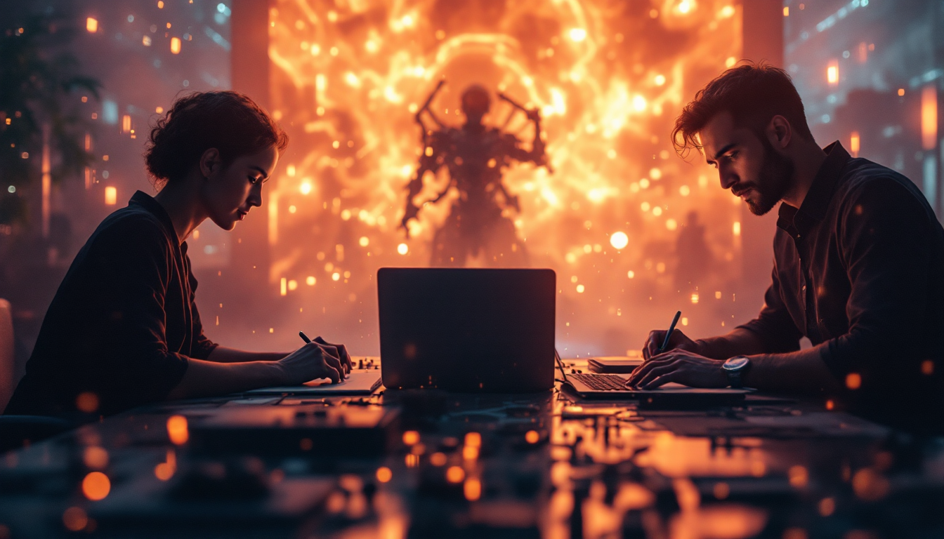 Realistic AI portrait