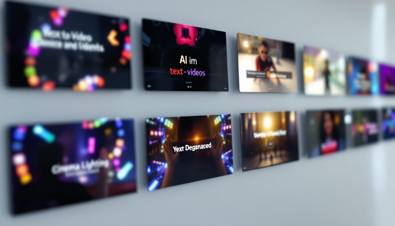 All-in-one access to 2025's top AI video models