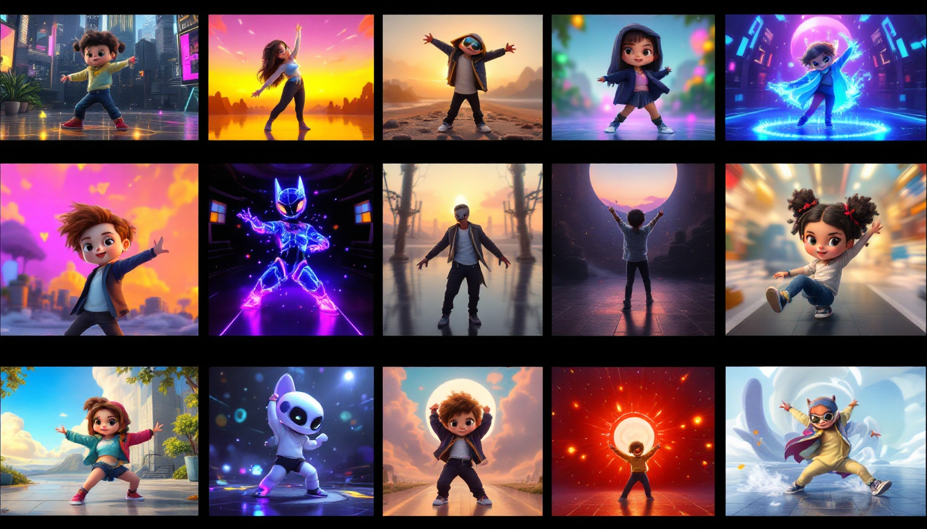 Rapid avatar creation from text prompts