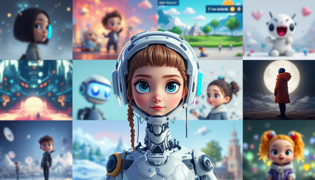 Integrated copy and visuals in one flow