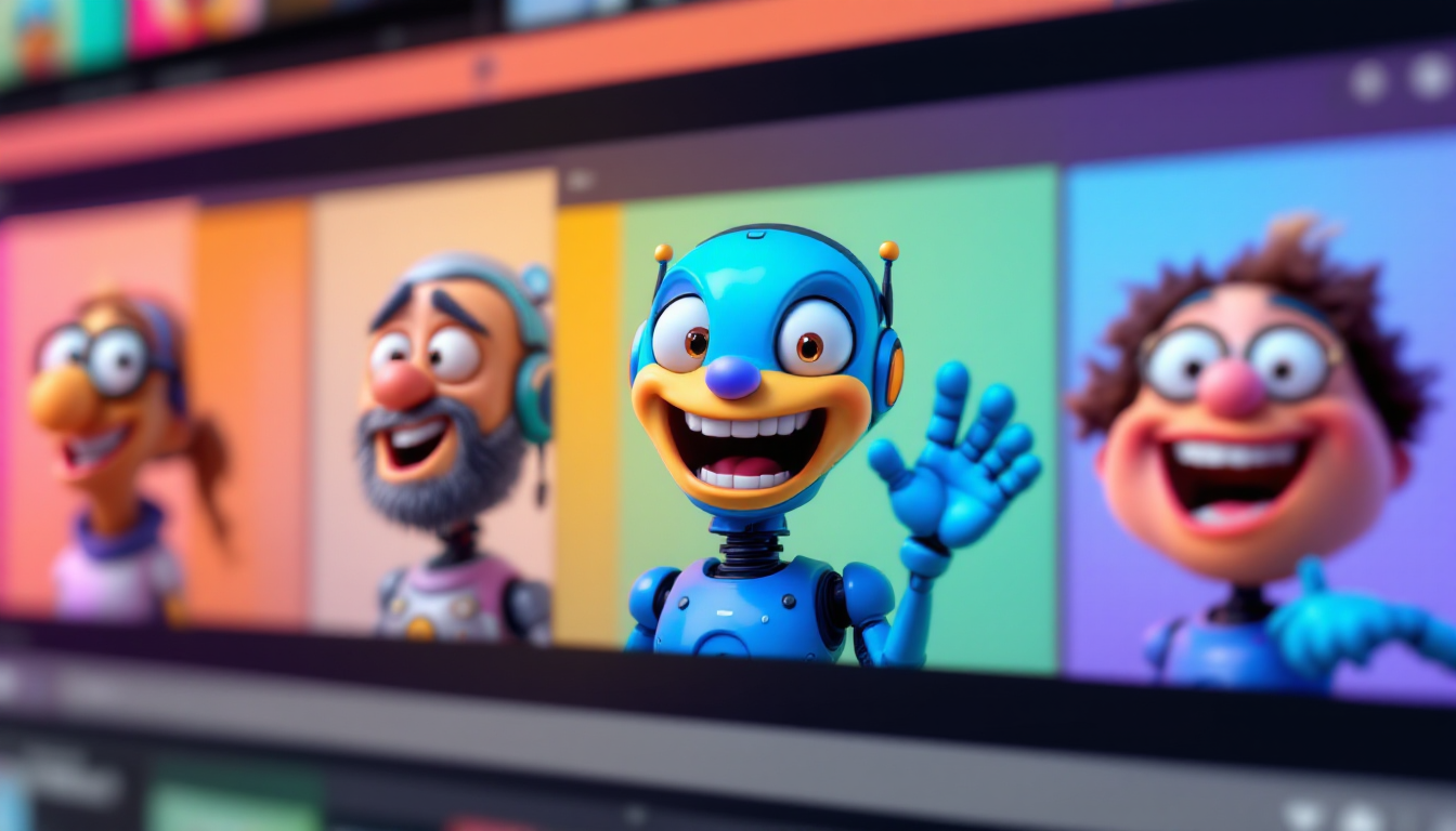 Rapid generation of engaging, goofy content