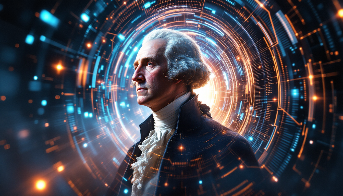 Unlock viral George Washington AI photos with SocialAF's instant creation tools