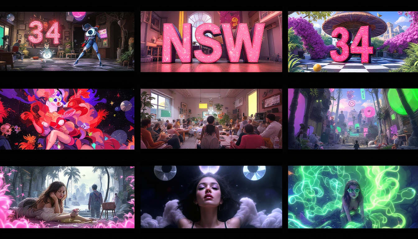 Unrestricted NSFW AI creation