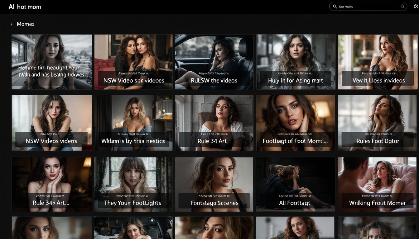 Instant AI hot mom influencer creation