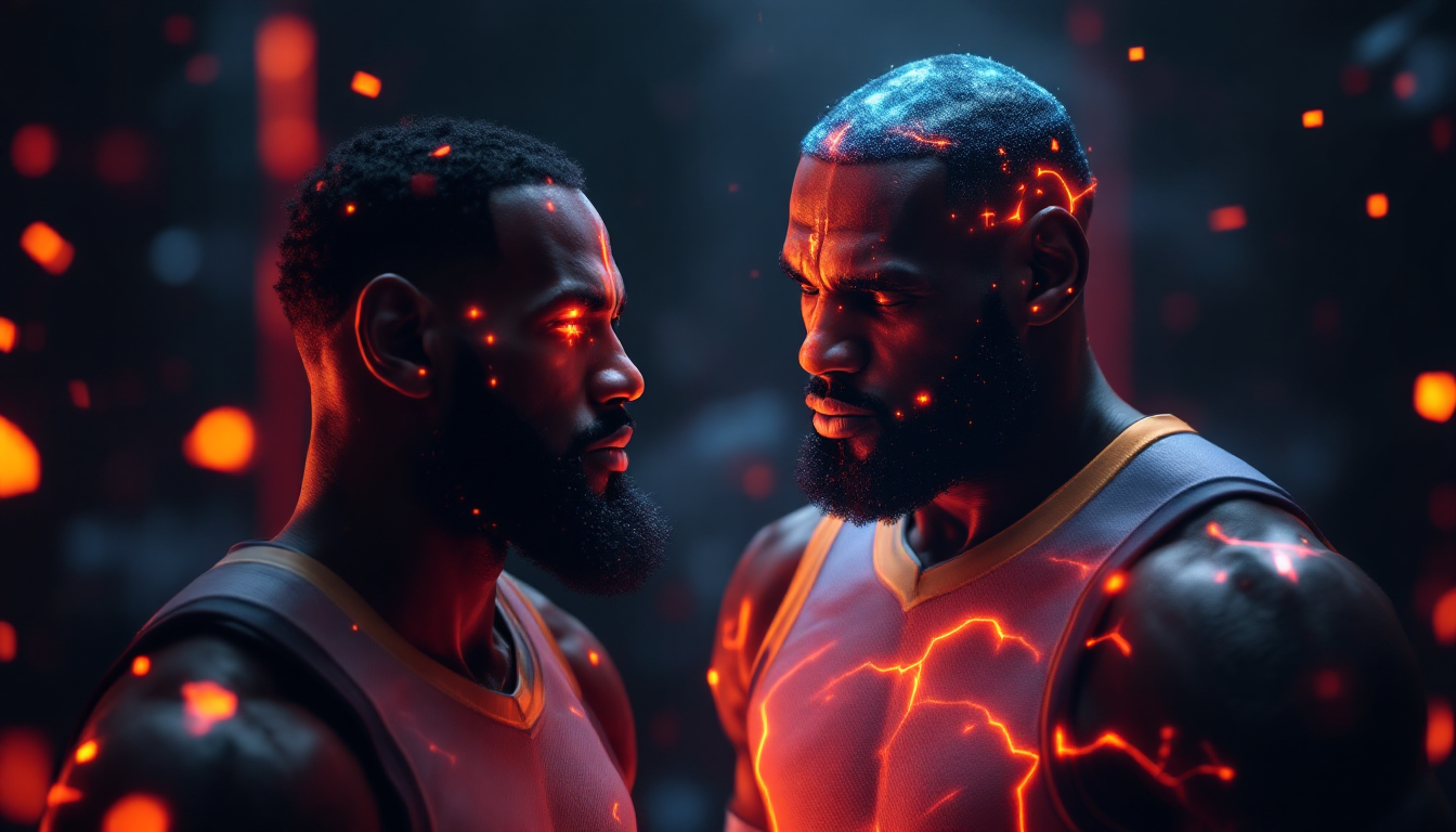 Efficient workflow for custom LeBron content