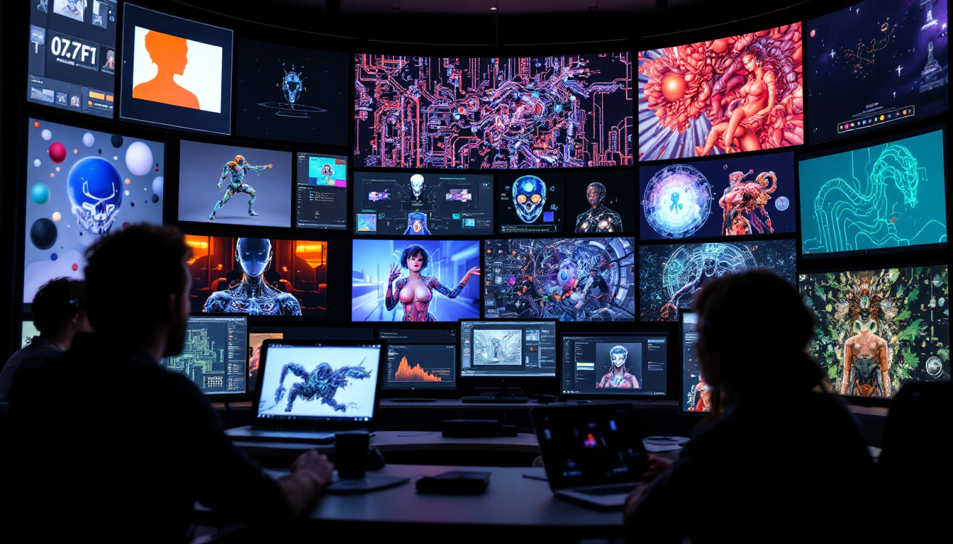 Rapid Generation of Custom Art