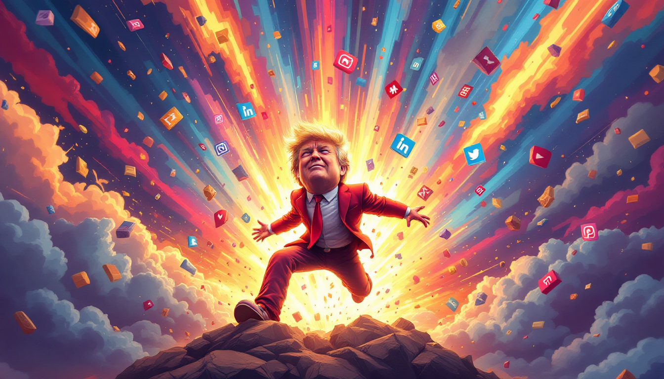 Unleash viral political cartoons with AI efficiency